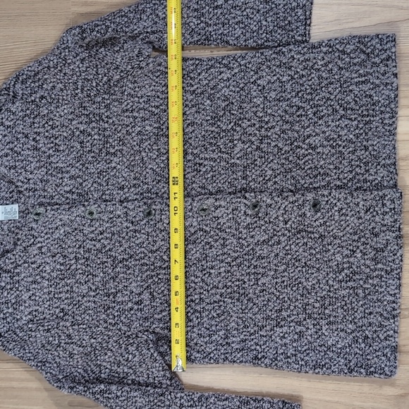 Alfred Dunner Lavender Wool Blend Cardigan - Picture 3 of 7